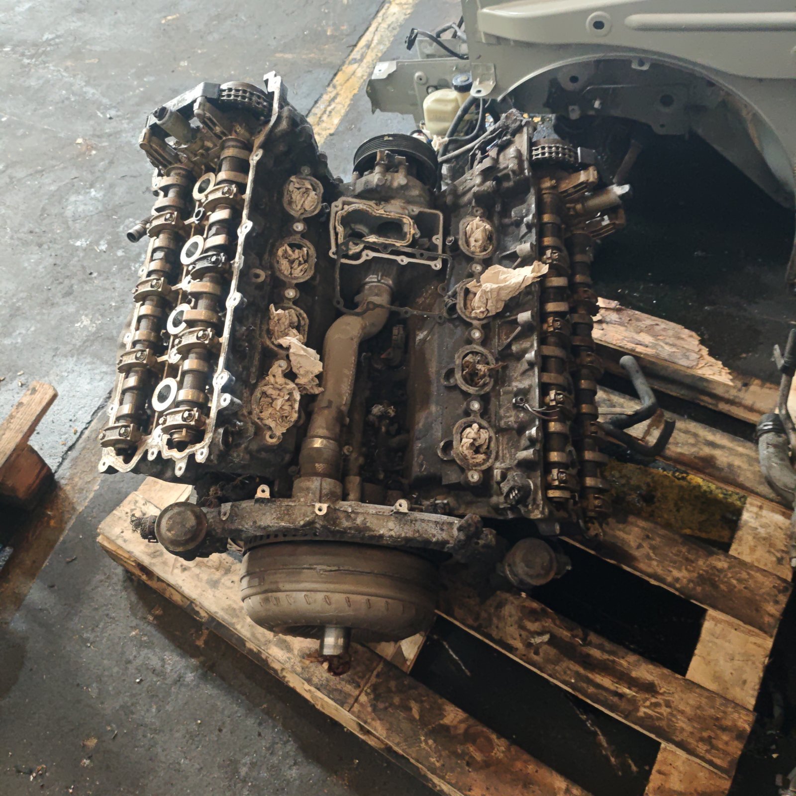 Motor Semiarmado Porsche Cayenne 2005 - 5406742