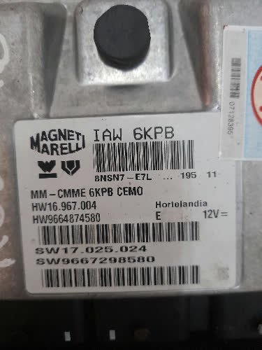 Modulo De Inyeccion Peugeot 408 2011 - 7128395