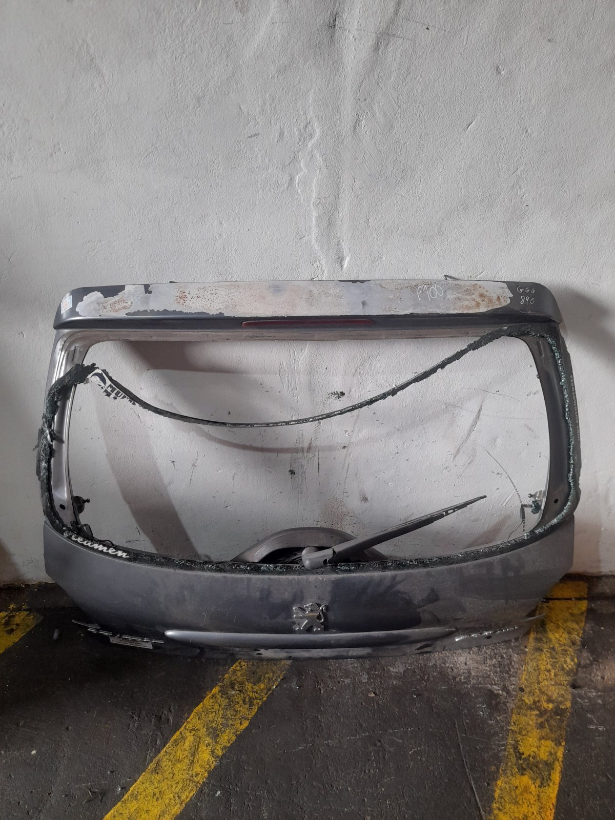 Porton Trasero Peugeot 206 2007 - 7779287