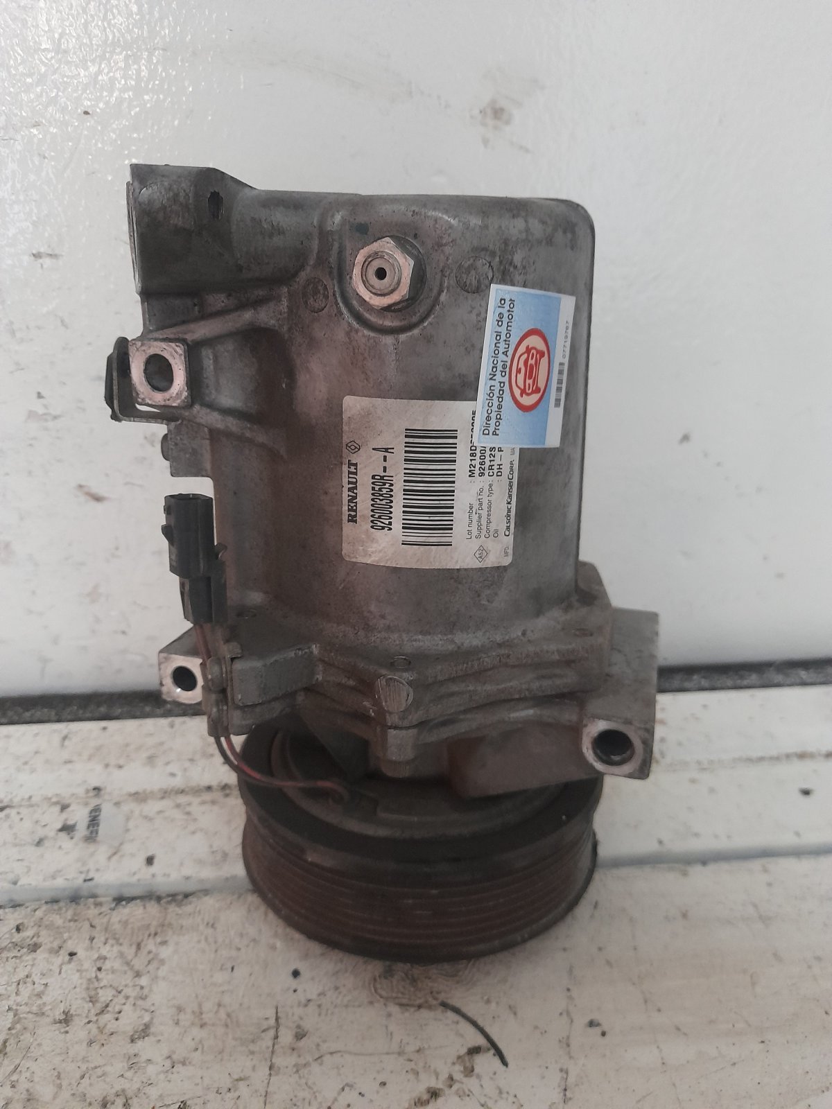 Compresor Aire Acc. Renault Sandero 2018 - 7719767