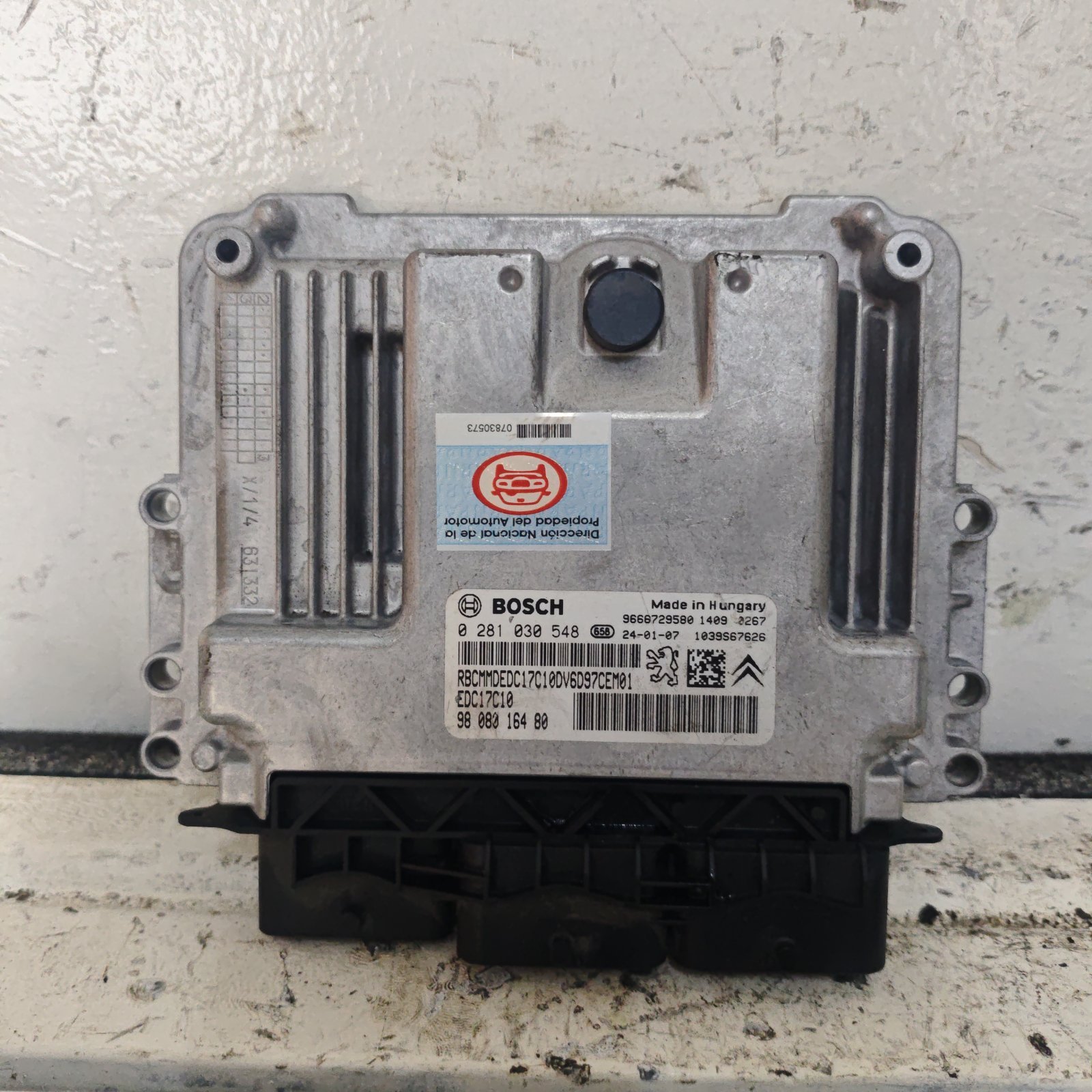 Modulo De Inyeccion Citroen Berlingo 2026 - 7830573