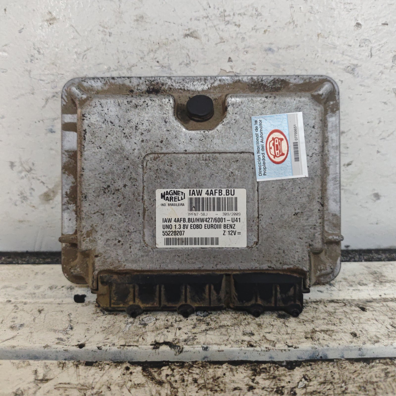 Modulo De Inyeccion Fiat Uno 2010 - 7799651
